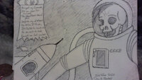 InkTober 2020 Day 16 Rocket by Autumnbear
