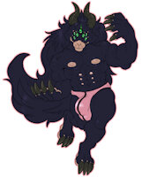 Bestia Mutatio by RathMutatio - male, muscular, monster, speedo, huge, multi nipple, beast mutatio