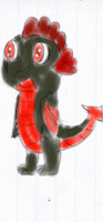 Strike by orchua - dragon, male, dad, wings