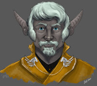 The Heir by Shetlandy - male, gray, human, elf, pegasus, heir