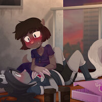 Alone Time by KittyPrint