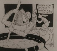 Inktober 2020 - 22 - Chef by Wap