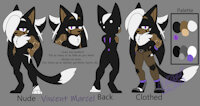 Vincent Marcel by FluffedUpStudios - male, scars, hedgecat, self harm, sonicfc, sonicoc, selfharm