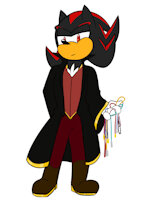 Master Shadow Black Arms by VeeMomo - male, hedgehog, sonic the hedgehog, shadow the hedgehog, concubine, concubine au
