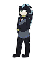 Concubine: Mephiles by VeeMomo - male, hedgehog, sonic the hedgehog, shadow the hedgehog, concubine, mephiles the dark, hedgehog?, concubine au, mephiles the hegehog