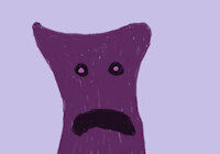 Ain't Afraid of Nothing? by moyomongoose - male, monster, beast, scared, facade