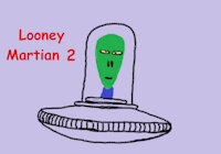 Looney Martian 2 by moyomongoose - male, flying saucer, martian, looney, ufo