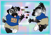 Puppy Charlie Ref Sheet by CharliePup - dog, puppy, cub, male, canine, horse, equine, little, reference, charlie