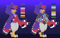 (NOT MY ART) Trevor Rito by Nearu-Senpai by TrevorFox - video games, bird, oc, nintendo, sona, original character, the legend of zelda, rito, post transformation, breath of the wild, botw, zelda botw, trevor fox, trevor-fox, trevorfox, thetrevorfox, nearu, nearu-senpai