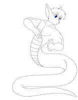 Character Sheet by FurRiffic - straight, male, naga, goo, lamia, super-slime, furriffic
