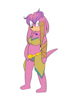 Julie-su (Concubine Au) by VeeMomo - female, sonic the hedgehog, echidna, archie comics, concubine, julie-su the echidna, archie sonic, sonic archie, concubine au