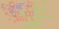 Taro Composition by Penda - male, anthro, sci-fi, fangs, military, armor, horns, cyborg, macro, mutant, chimera, cybernetics