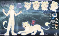 Leo Ref Sheet by Adius - male, lion, reference sheet