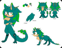 Draco The Hedgedrake Refs by xSonadowLover103x - male, uke, hedgedrake