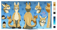 Amon reference sheet by Nowykowski7 - kemono, male, hybrid, fluffy, furry, tall, mammal, chimera, llama, original character, hidden eyes, male/solo, alpaca, male solo
