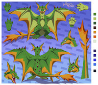 Vodasavr reference sheet by Nowykowski7 - dragon, male, alligator, fins, reptile, dinosaur, aquatic, crocodile, scalie, original character, male/solo, male solo, hybrid dragon, aquatic dragon