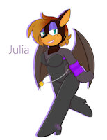 Julia Baton by VeeMomo - female, bat, rouge the bat, sonic the hedgehog, flying fox, archie sonic, julia baton, mother's light