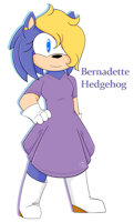 Bernadette Hedgehog by VeeMomo - female, hedgehog, sonic the hedgehog, archie sonic, sonic archie, bernadette hedgehog, bernadette the hedgehog