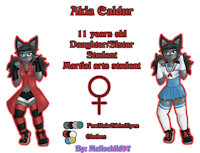 Akia Caldur by SeraphicChill77 - cub, cat, female, school uniform, schoolgirl, domestic cat, akia caldur