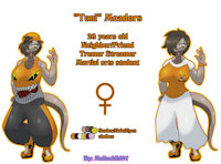 Toni Meadors by SeraphicChill77 - female, snake, big breasts, big boobs, python, toni meadors