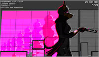 Digital Sen by TheKingBros - female, doberman, gun, cybernetics, sen sable, sen kingson