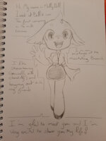 Molly Bell by NidMor - female, office, working, she/her