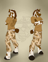 Hero Reference by Rainstorm - male, horse, marine, sfw
