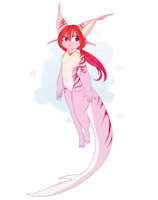 Rozalia_Sakurairo new color by xiardoruzo - dragon, female, shark, color, reference, swap, roza, correction, xiardoruzo, rozalia sakurairo, rozalia, sakurairo