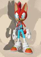 Dante the Dog by Danimus257 - dog, male, sonic the hedgehog, mobian, sonic fan character, sonic oc