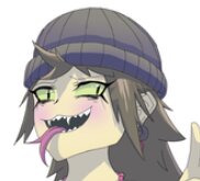 Tikal, for u/LuanTheRapper95 by orake - female, digital, snake, human, request, smoking, chimera, digital art, digitalart, requests, request art, requested