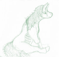 Linhope - Lovesick Kelpie by NeoRena - female, horse, badge, kelpie, character bio