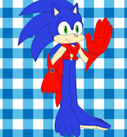 Sonic the Hedgehog by Fansofan - boy, male, teen, gay, scarf, jacket, homosexual, feet, paws, teenager, hedgehog, young, sonic, oc, rodent, sonic the hedgehog, feetpaws, mobian, original character, alternate universe, sonic fan character, feet fetish, alternate version, young boy, skinny legs
