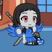 Melissa the cybertronian by LegoWormNoah101 - female, character sheet, robot, transformers, original character, cybertronian, female/solo, young girl, gacha, gacha club