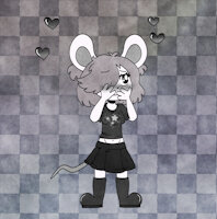 Cute Mouse! - in stream commission by pierogero