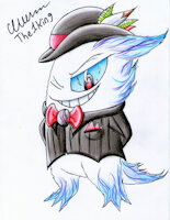 Gengster by The1King - male, hat, pokemon, safe, suit, bowtie, gangster, tuxedo, gengar, sfw, mobster, pokesona, safe for work