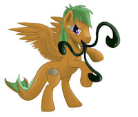 Lyjzet's Ref by GyroTech - male, feral, solo, tatzlpony