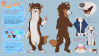 Welcoming Furvie by Furvie - dog, male, reference sheet, shepherd, ref, ref sheet, reference, sheepdog, australian shepherd, furvie