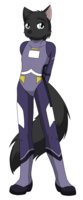 Raven Wolf - Yula (Book 1 Design) by Kurapika - wolf, male