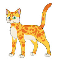 [REF.] Ruffles by KnottyLilCub - cat, male, feral, spotted fur