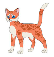 [REF.] Luckyfang by KnottyLilCub - cat, male, feral, shapeshifter