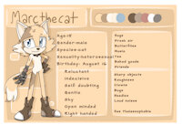 Marc by Lizabuguwu - cat, male, reference sheet, anthro, art, illustration, sonic, digital art, sonic fan character, ibispaint