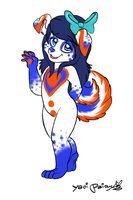 Danielle LaFleur -Adopted  by ShaneLaFleur - cub, female, canine