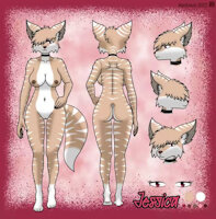 Skolls daughter jessica by baal666 - female, folf, daughter, oc