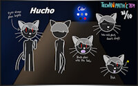 New Submission by Netherkitty - cat, female, ghost, black cat, character design, hucho