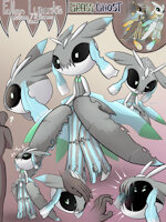 Fallen Lurantis (Shiny) by Jellli - pokemon, halloween, autumn, lurantis