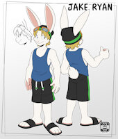 Jake Ryan - 2019 Reference by Backlash - male, rabbit