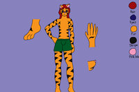 Zwitter Kinderschon by Marpsy - tiger, hermaphrodite