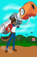 James "Rex" Velázquez by JamesRex - dog, wolf, male, military, rex, james, special, wolfdog, agent