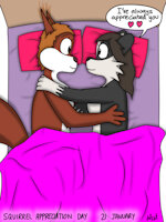 Squirrel Appreciation Day by Matathesis