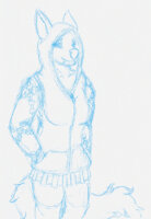 Amarok - Unchained Goddess by NeoRena - female, wolf, emo, ref, goddess, cis